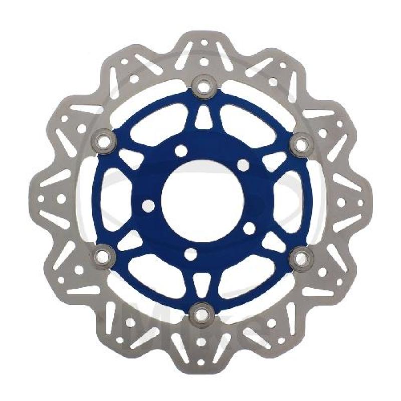 Bremsscheibe, VEE, blau, EBC