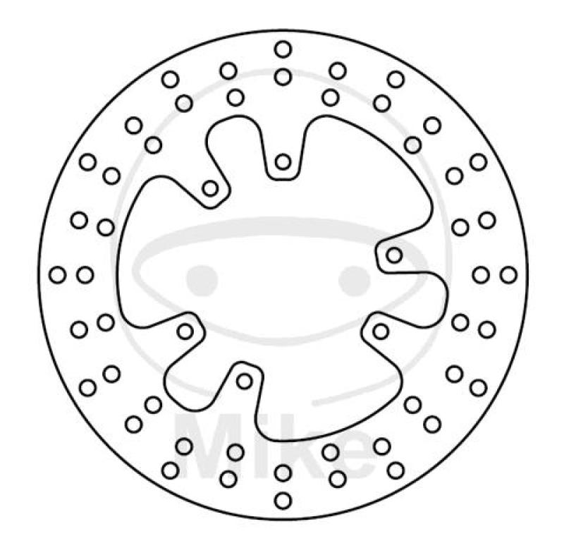 Bremsscheibe, starr, TRW